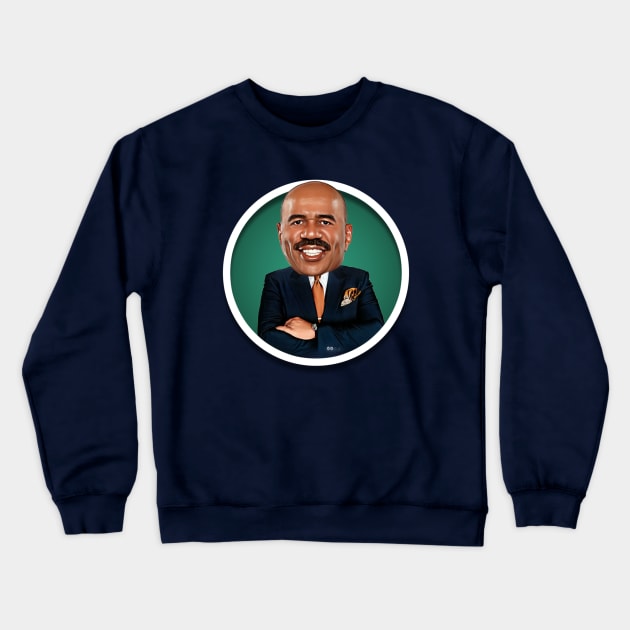 Steve Harvey Crewneck Sweatshirt by Zbornak Designs